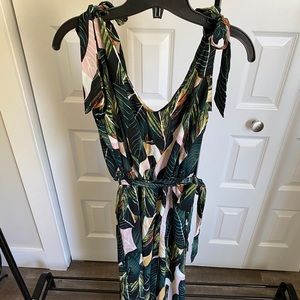 Leafy jumpsuit!